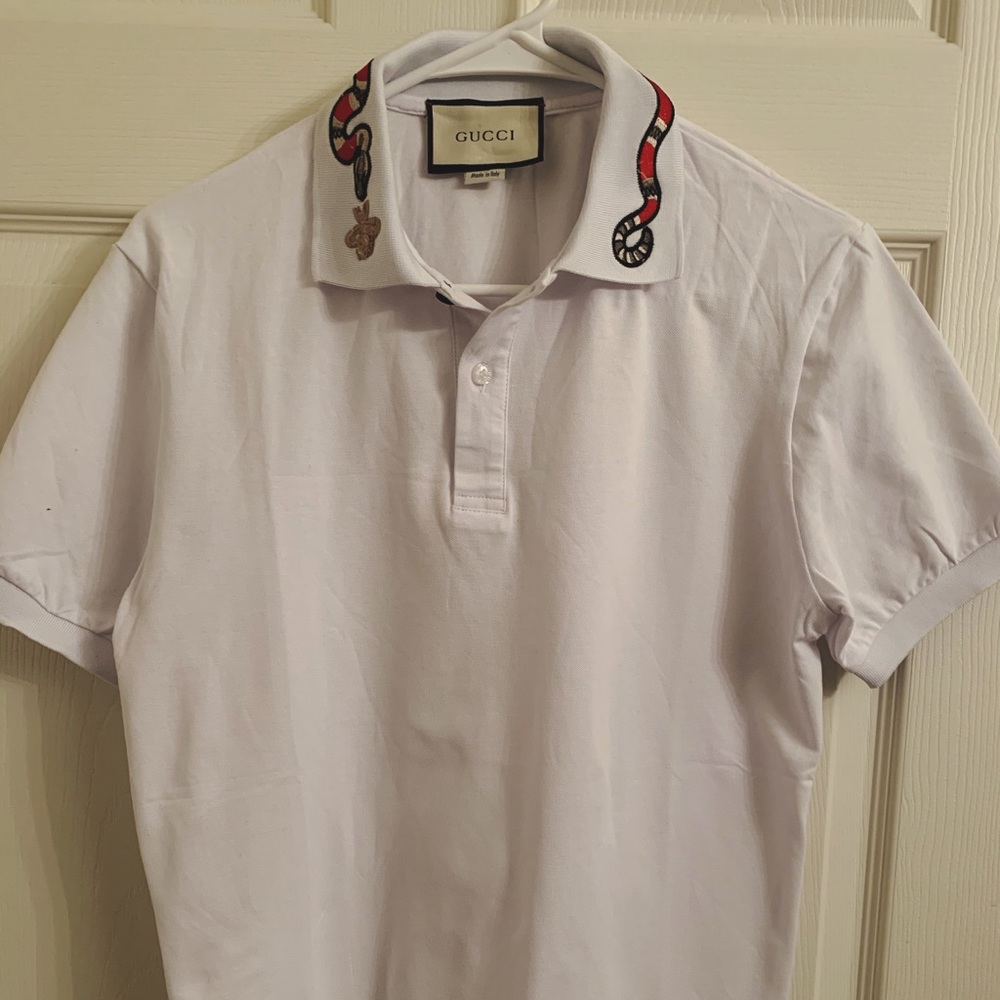 Gucci Kingsnake. Polo in Great Condition (Medium)